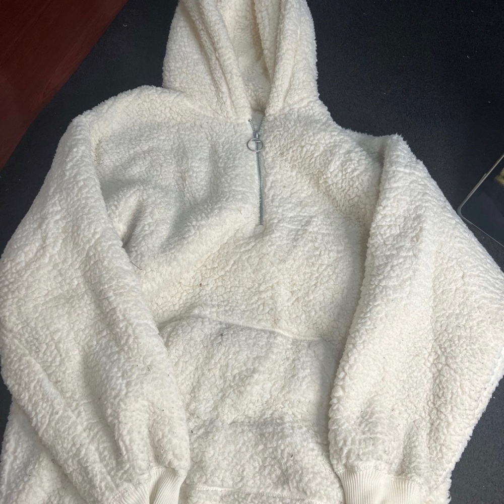 Fluffy sweater